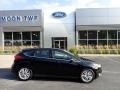 2018 Shadow Black Ford Focus Titanium Hatch  photo #1