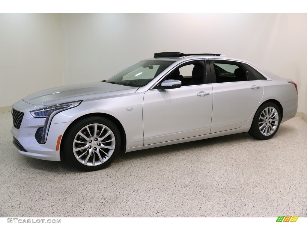 Radiant Silver Metallic 2019 Cadillac CT6 Luxury AWD Exterior Photo #134196493