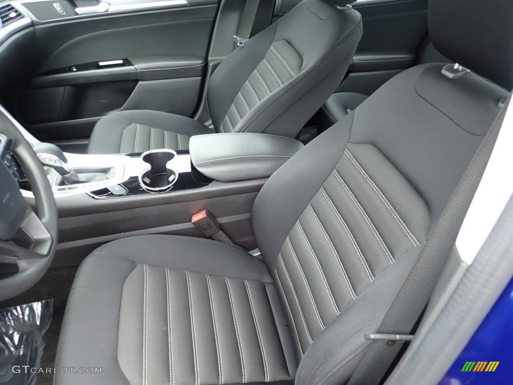 2015 Fusion SE - Deep Impact Blue Metallic / Charcoal Black photo #21