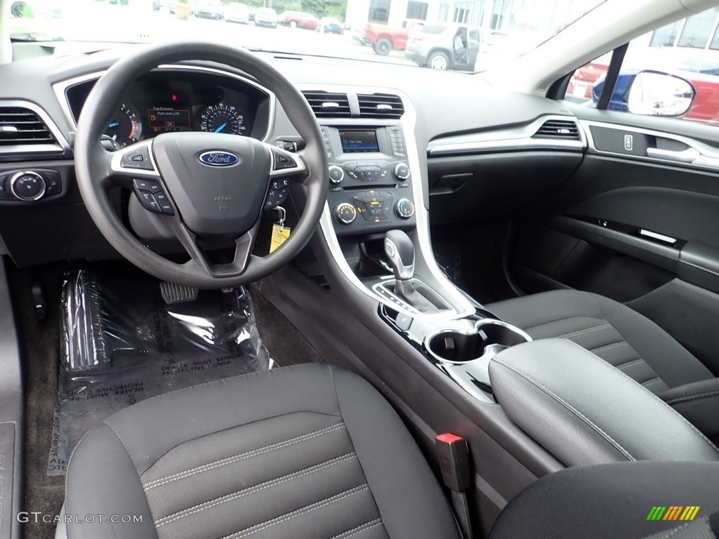 2015 Fusion SE - Deep Impact Blue Metallic / Charcoal Black photo #23