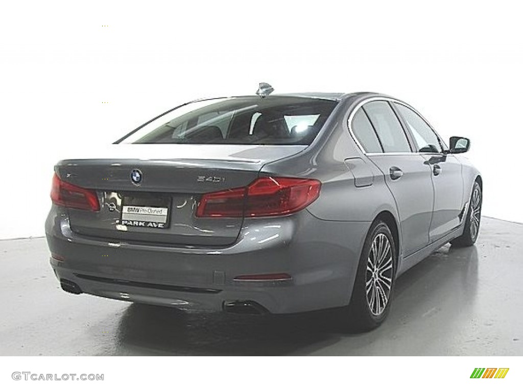 2019 5 Series 540i xDrive Sedan - Bluestone Metallic / Black photo #3