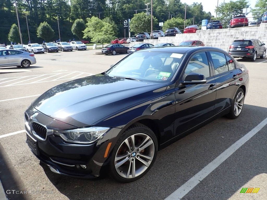2018 3 Series 330i xDrive Sedan - Jet Black / Black photo #1