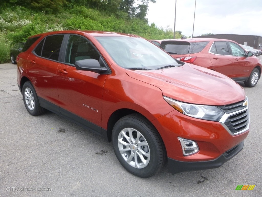Cayenne Orange Metallic 2020 Chevrolet Equinox LS AWD Exterior Photo #134201083