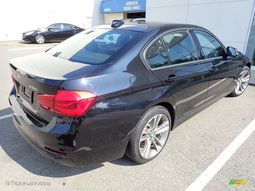 2018 3 Series 330i xDrive Sedan - Jet Black / Black photo #4