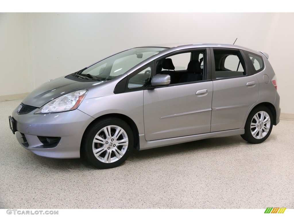 2010 Fit Sport - Storm Silver Metallic / Sport Black photo #3
