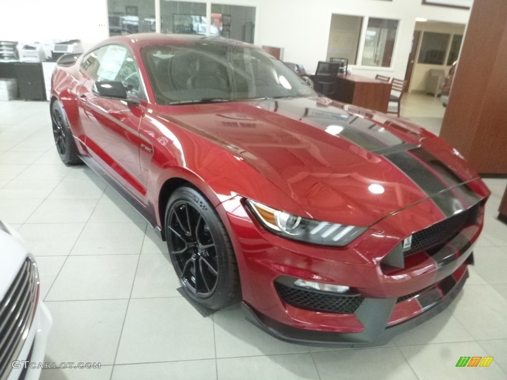 Ruby Red 2019 Ford Mustang Shelby GT350 Exterior Photo #134202139