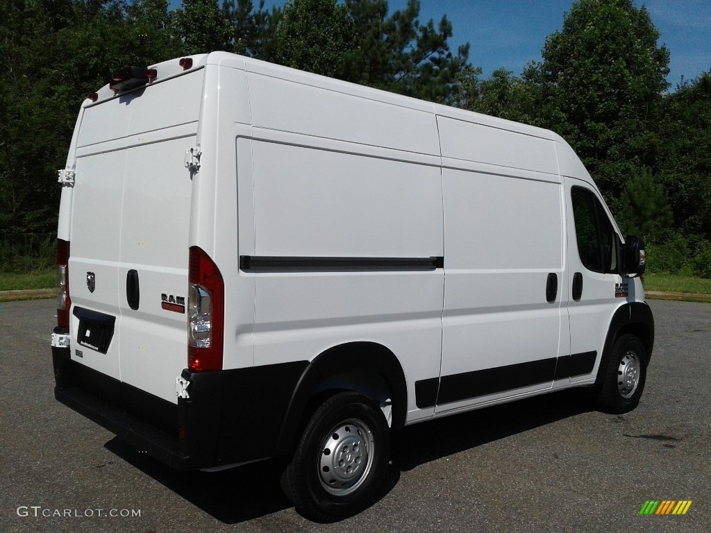 2019 ProMaster 2500 High Roof Cargo Van - Bright White / Black photo #6