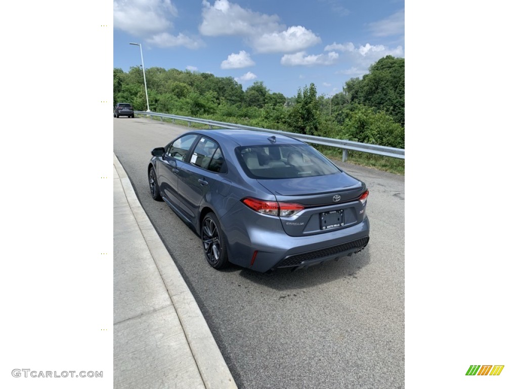 2020 Corolla SE - Celestite Gray Metallic / Light Gray photo #5