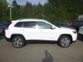 2019 Bright White Jeep Cherokee Limited 4x4  photo #5