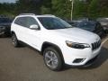 2019 Bright White Jeep Cherokee Limited 4x4  photo #6