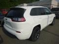 2019 Pearl White Jeep Cherokee Limited 4x4  photo #3