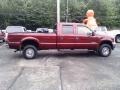 2004 Dark Toreador Red Metallic Ford F350 Super Duty XLT Crew Cab 4x4  photo #5