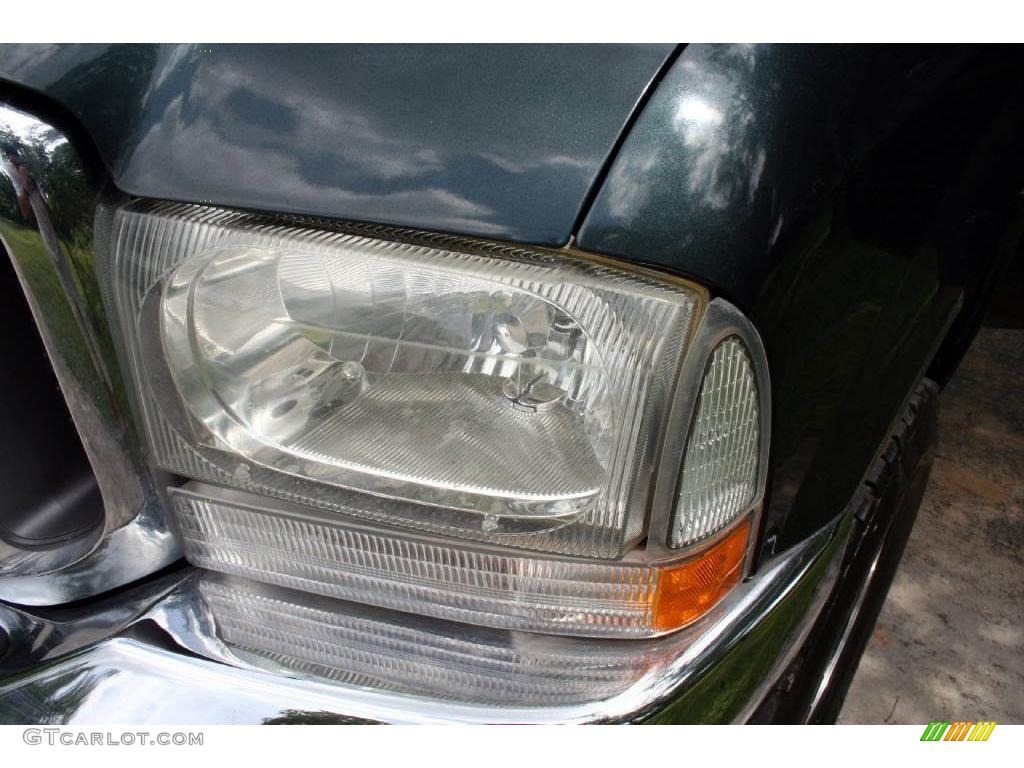 2004 F350 Super Duty FX4 Crew Cab 4x4 - Dark Green Satin / Medium Flint photo #30