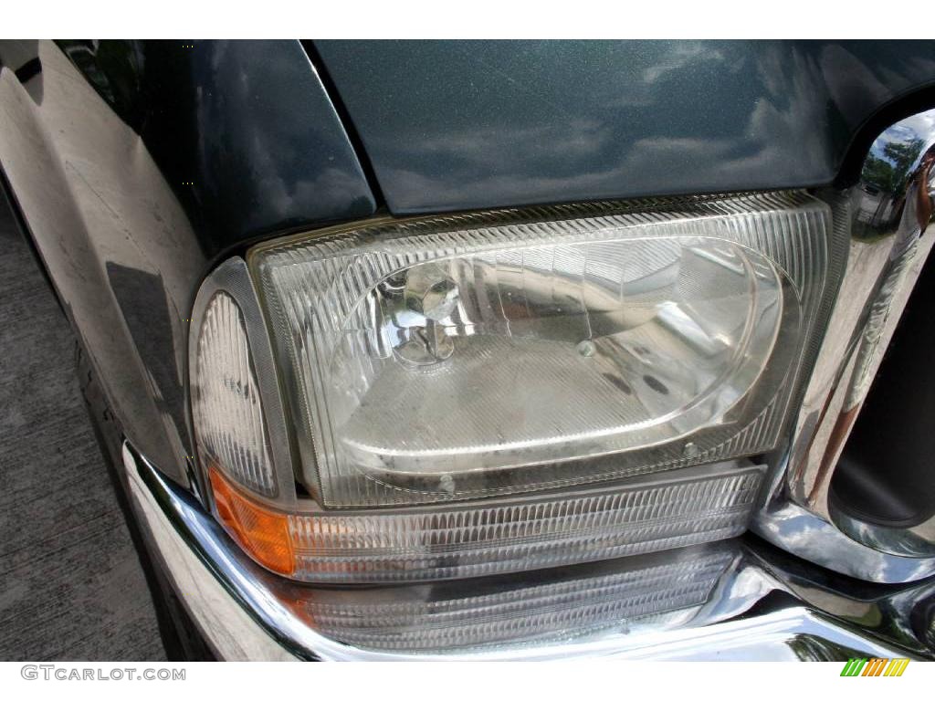 2004 F350 Super Duty FX4 Crew Cab 4x4 - Dark Green Satin / Medium Flint photo #31