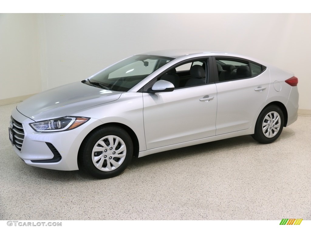2018 Elantra SE - Symphony Silver / Gray photo #3