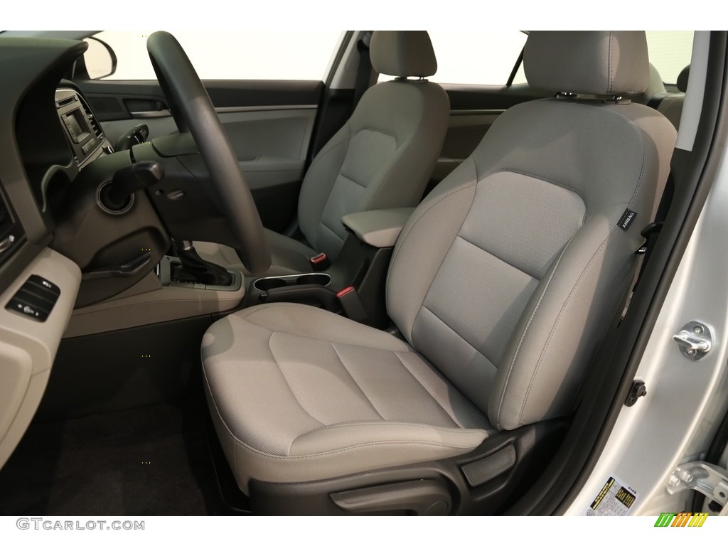 2018 Elantra SE - Symphony Silver / Gray photo #5