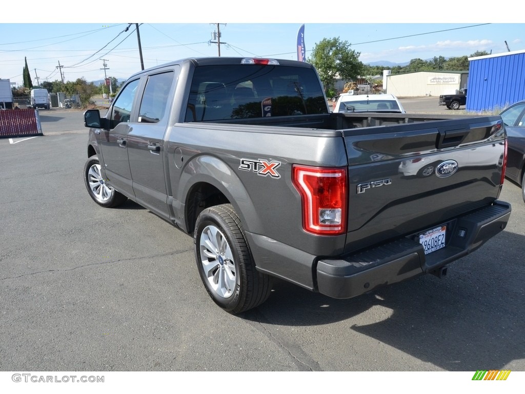 2017 F150 XL SuperCrew - Magnetic / Black photo #5