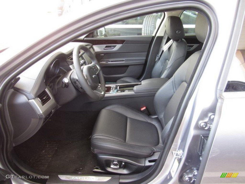Ebony Interior 2020 Jaguar XF Prestige Photo #134207836