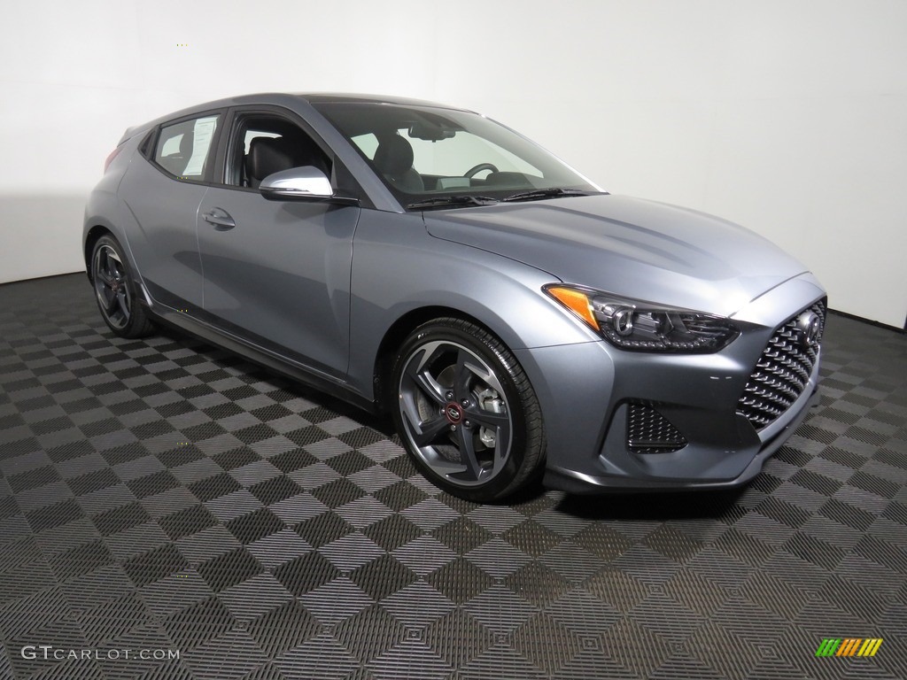 Sonic Silver 2019 Hyundai Veloster Turbo Exterior Photo #134208073