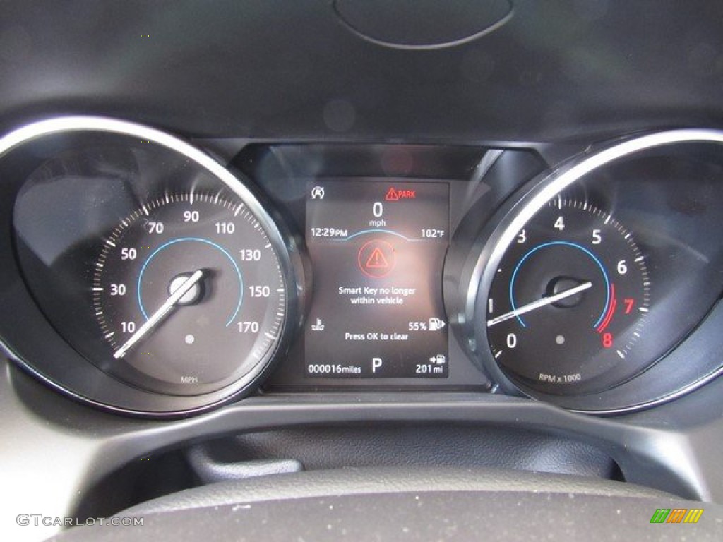 2020 Jaguar XF Prestige Gauges Photos