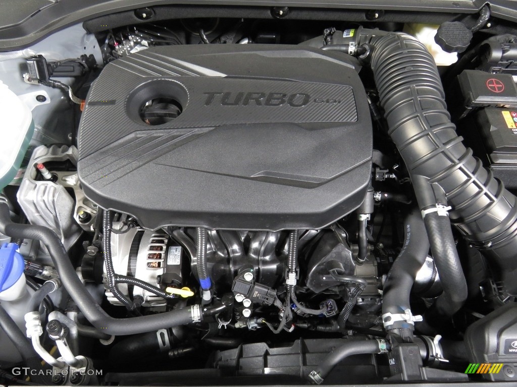 2019 Hyundai Veloster Turbo 1.6 Liter Turbocharged DOHC 16-Valve D-CVVT 4 Cylinder Engine Photo #134208109