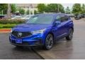 Apex Blue Pearl 2020 Acura RDX A-Spec Exterior