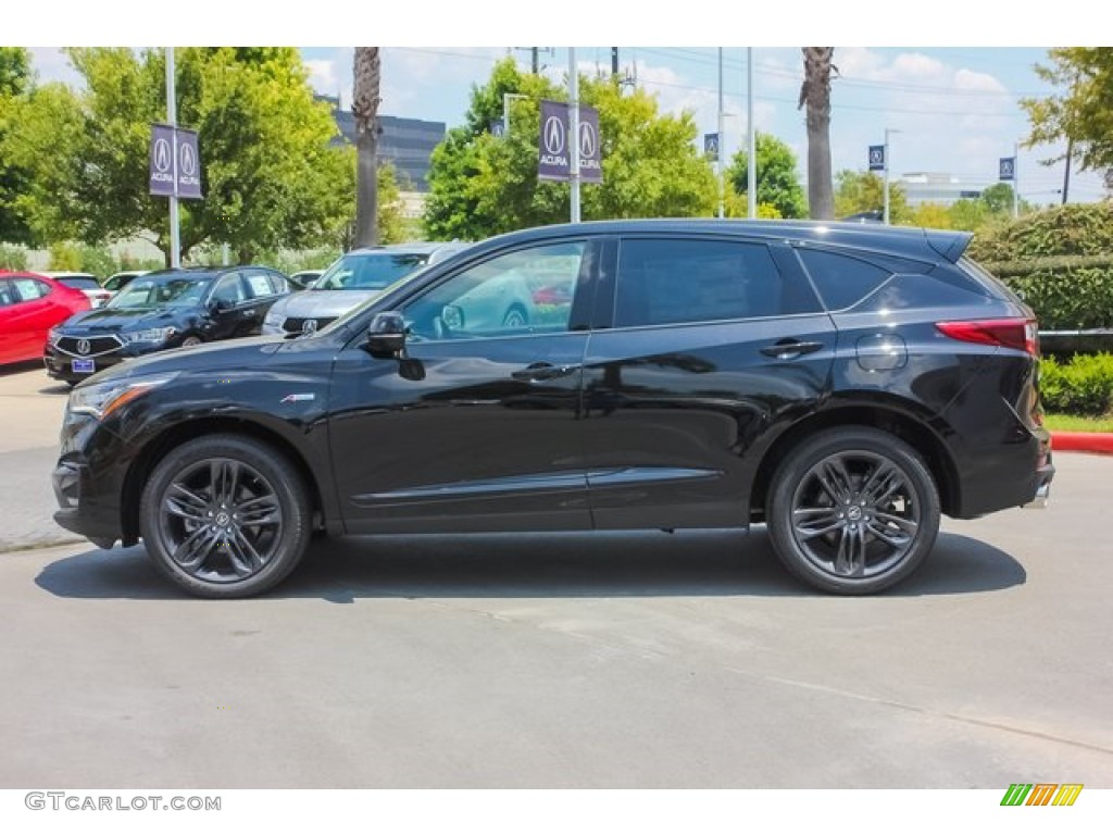 Majestic Black Pearl 2020 Acura RDX A-Spec Exterior Photo #134208499