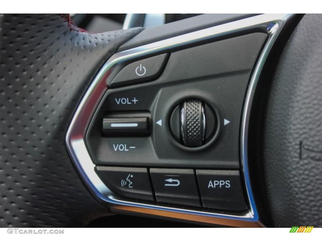 2020 Acura RDX A-Spec Red Steering Wheel Photo #134208673