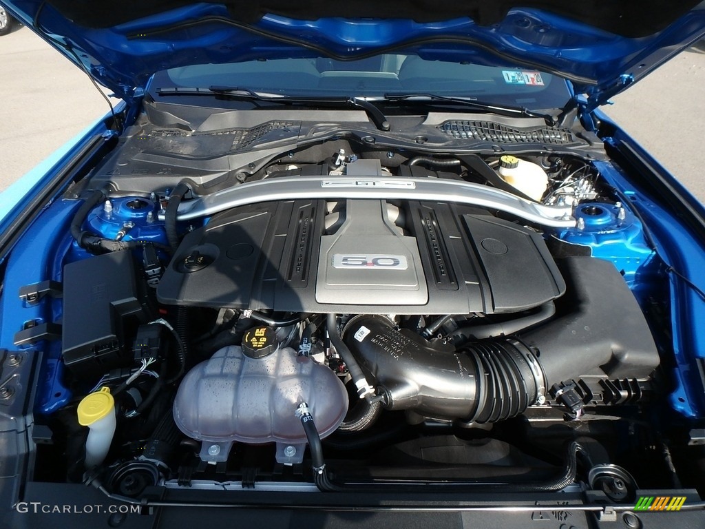 2019 Mustang GT Premium Fastback - Velocity Blue / Ebony photo #7