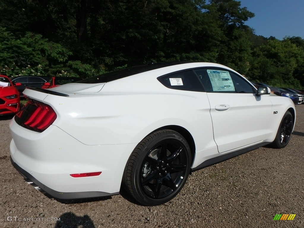 2019 Mustang GT Fastback - Oxford White / Ebony photo #2