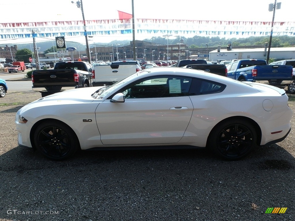 2019 Mustang GT Fastback - Oxford White / Ebony photo #5