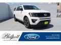 White Platinum Metallic Tri-Coat 2019 Ford Expedition Limited Max