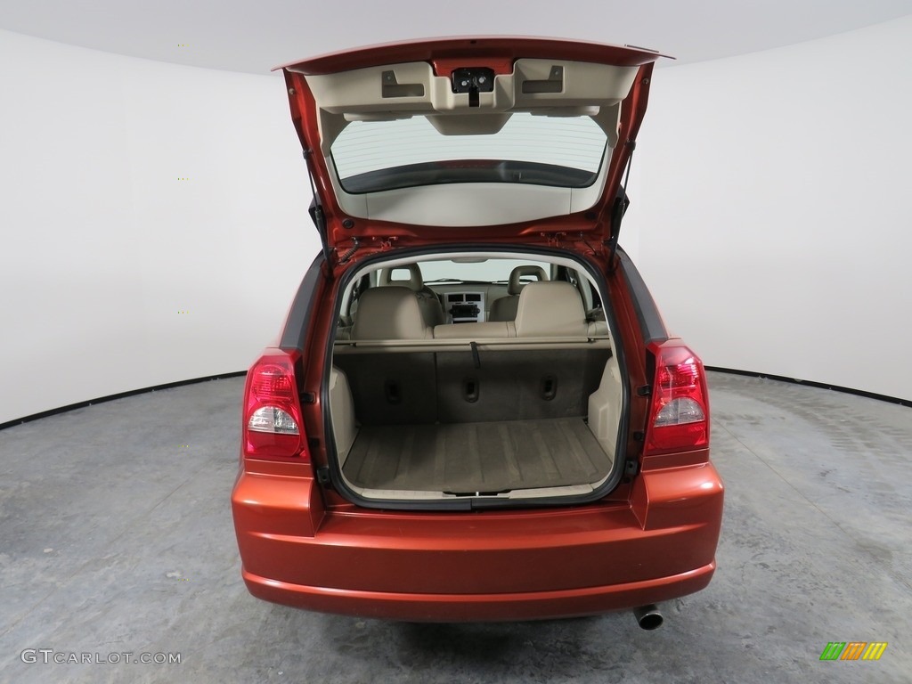 2008 Caliber R/T AWD - Sunburst Orange Pearl / Pastel Pebble Beige photo #15