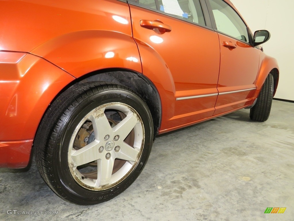 2008 Caliber R/T AWD - Sunburst Orange Pearl / Pastel Pebble Beige photo #20