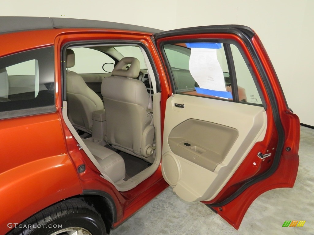 2008 Caliber R/T AWD - Sunburst Orange Pearl / Pastel Pebble Beige photo #27