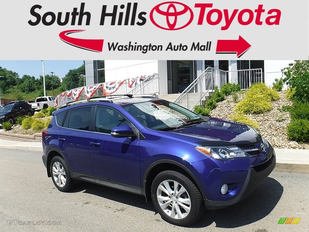 Blue Crush Metallic Toyota RAV4