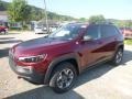 2019 Velvet Red Pearl Jeep Cherokee Trailhawk 4x4  photo #1