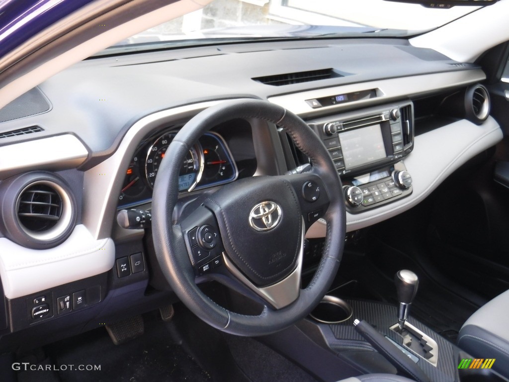 2015 RAV4 Limited AWD - Blue Crush Metallic / Black photo #12