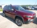 2019 Velvet Red Pearl Jeep Cherokee Trailhawk 4x4  photo #7