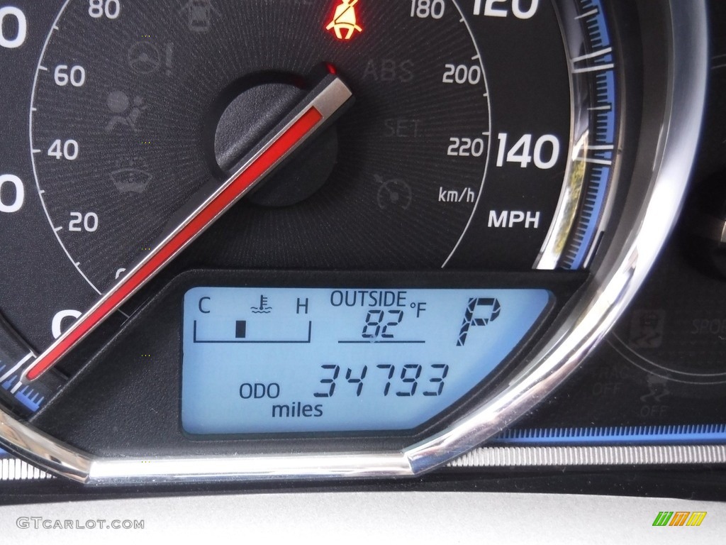 2015 RAV4 Limited AWD - Blue Crush Metallic / Black photo #30