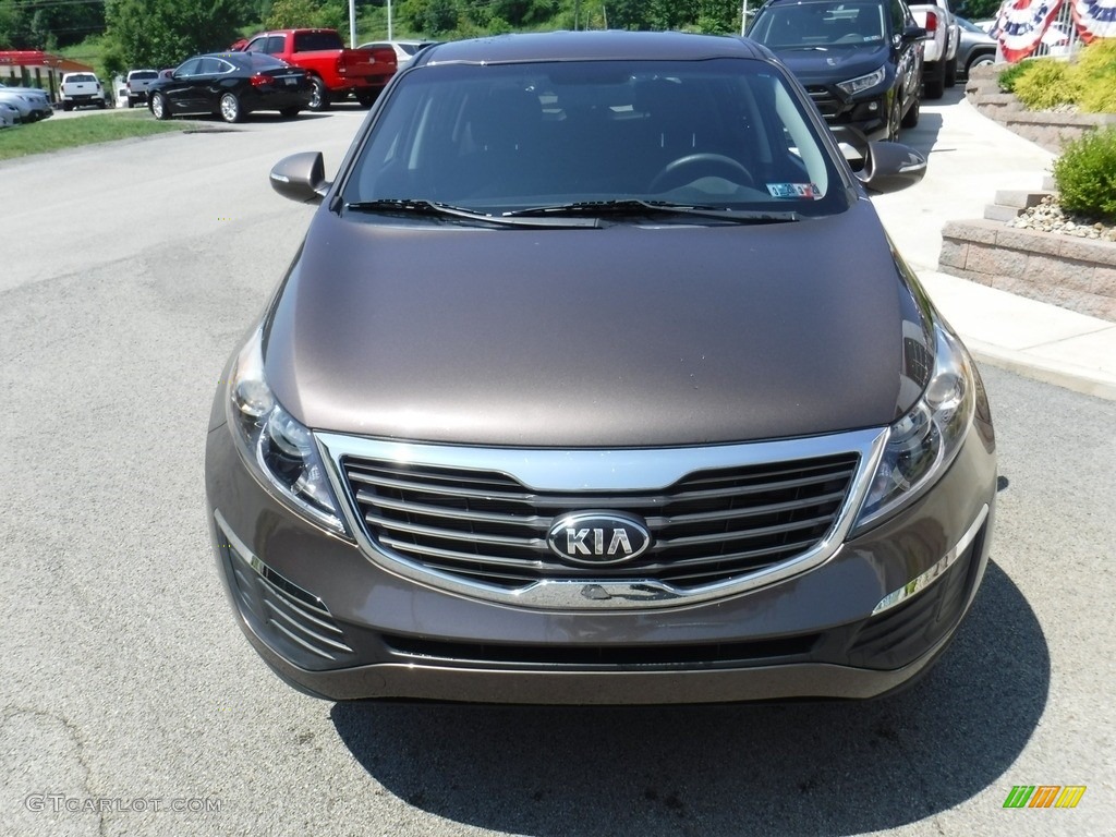 2013 Sportage LX AWD - Sand Track / Black photo #5