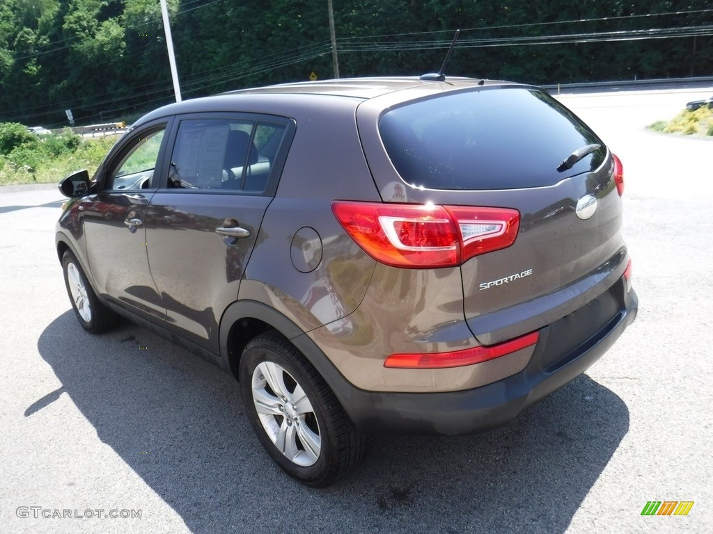 2013 Sportage LX AWD - Sand Track / Black photo #8