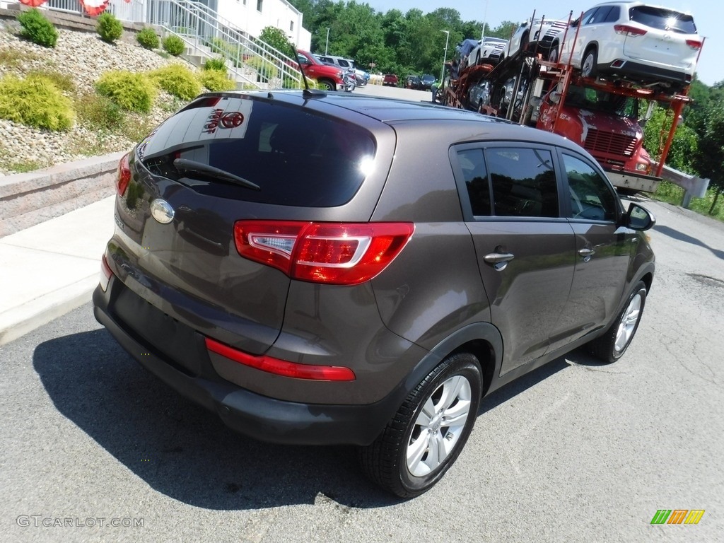 2013 Sportage LX AWD - Sand Track / Black photo #10