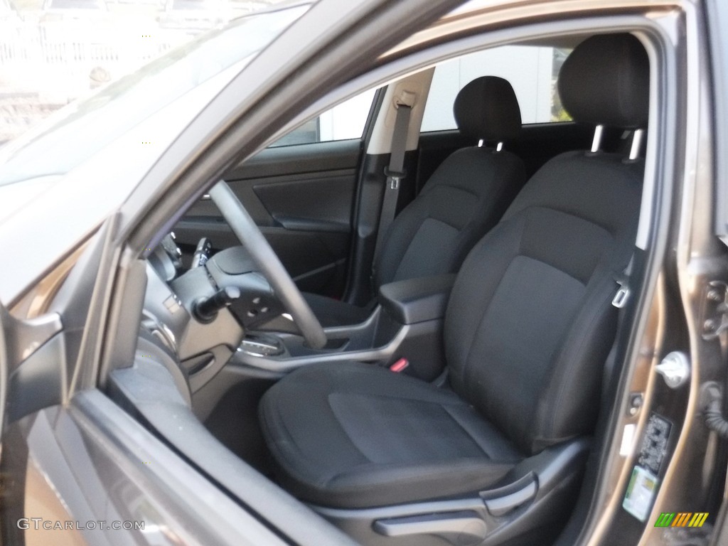 2013 Sportage LX AWD - Sand Track / Black photo #14