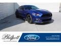 Deep Impact Blue Metallic 2016 Ford Mustang GT Coupe