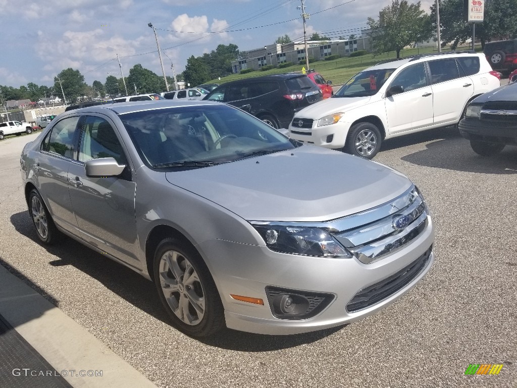 2012 Fusion SE - Ingot Silver Metallic / Charcoal Black photo #25