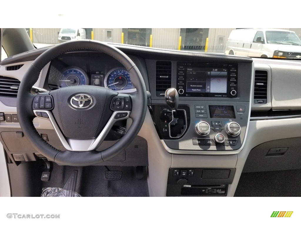 2020 Toyota Sienna XLE Ash Dashboard Photo #134218113
