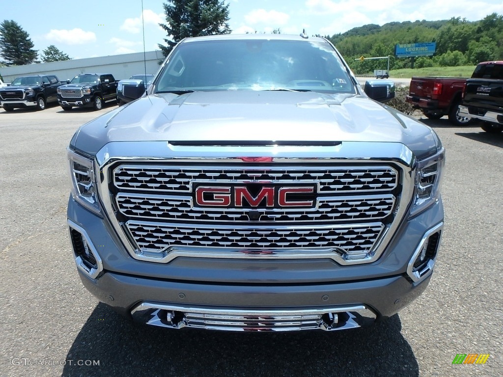 2019 Sierra 1500 Denali Crew Cab 4WD - Satin Steel Metallic / Jet Black photo #2