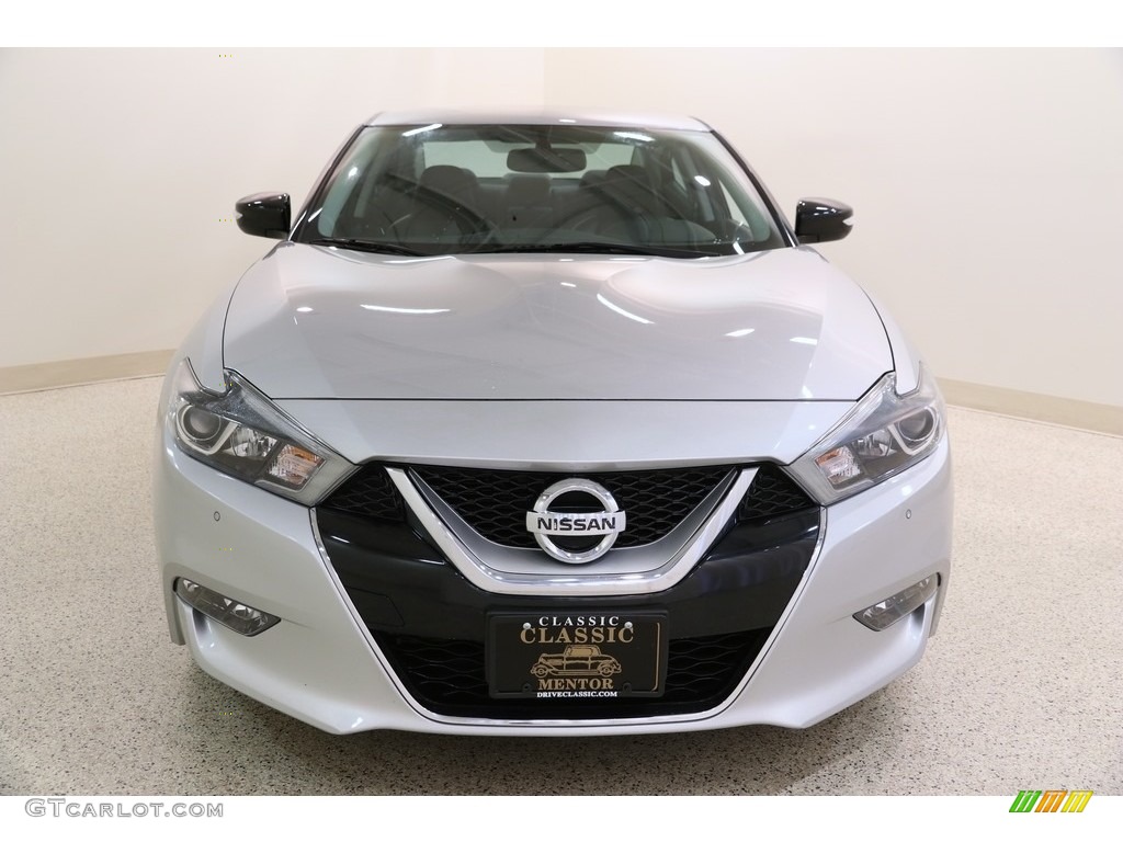 2016 Maxima SV - Brilliant Silver / Charcoal photo #2