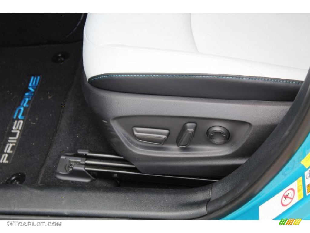 2019 Prius Prime Advanced - Blue Magnetism / Moonstone photo #15